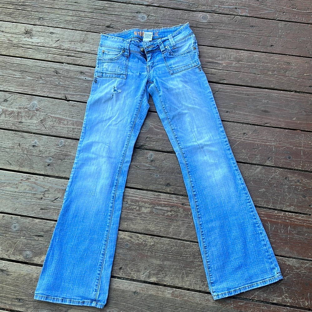 Hydraulic Jeans Juniors Size 5/6 Ripped Distressed